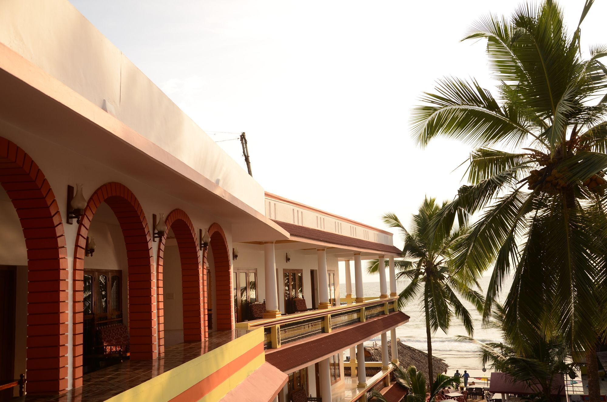 Hotel Sea View Palace - The Beach Hotel, Kovalam Extérieur photo