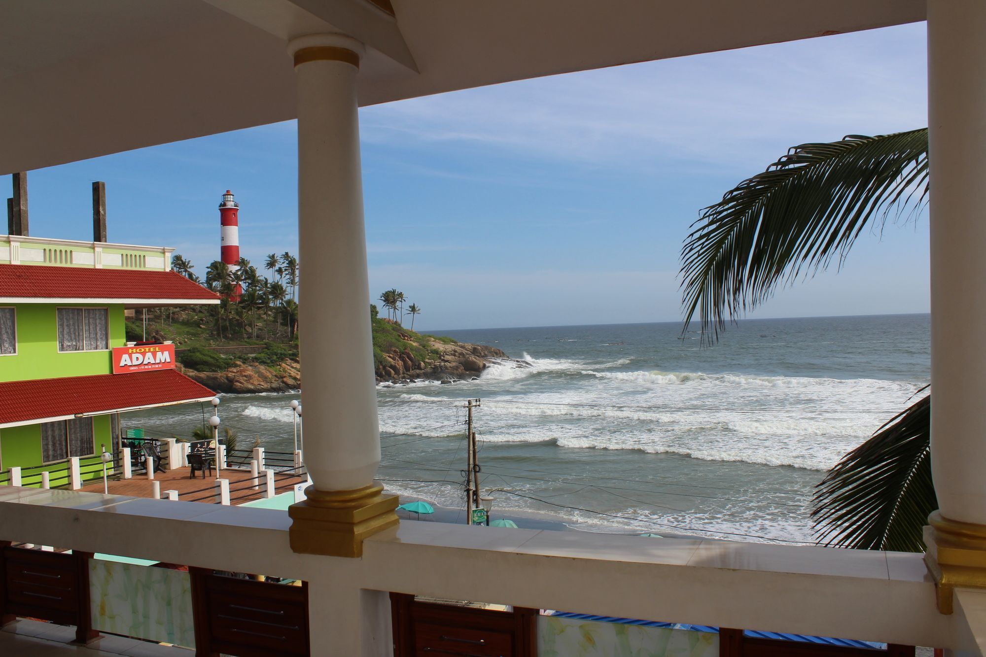 Hotel Sea View Palace - The Beach Hotel, Kovalam Extérieur photo